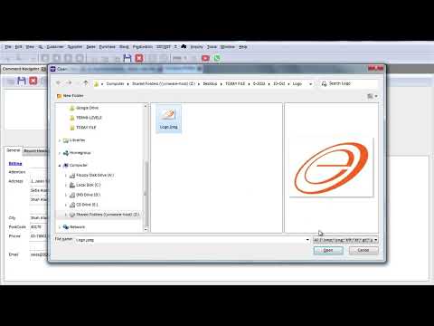 SQL Account  - Change Logo and Address