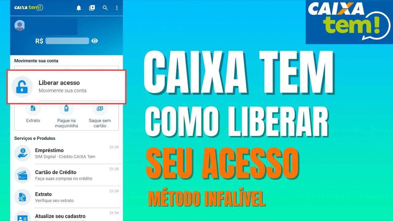 ATUALIZOU COMO LIBERAR SEU ACESSO DO CAIXA TEM PASSO A PASSO ATUALIZADO ...