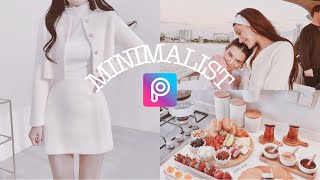 How to edit minimalist aesthetic filter effect on PICSART screenshot 4