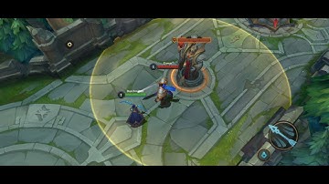 League of Legends | Wild Rift : 4th Tutorial ; Minion and Turret Buttons