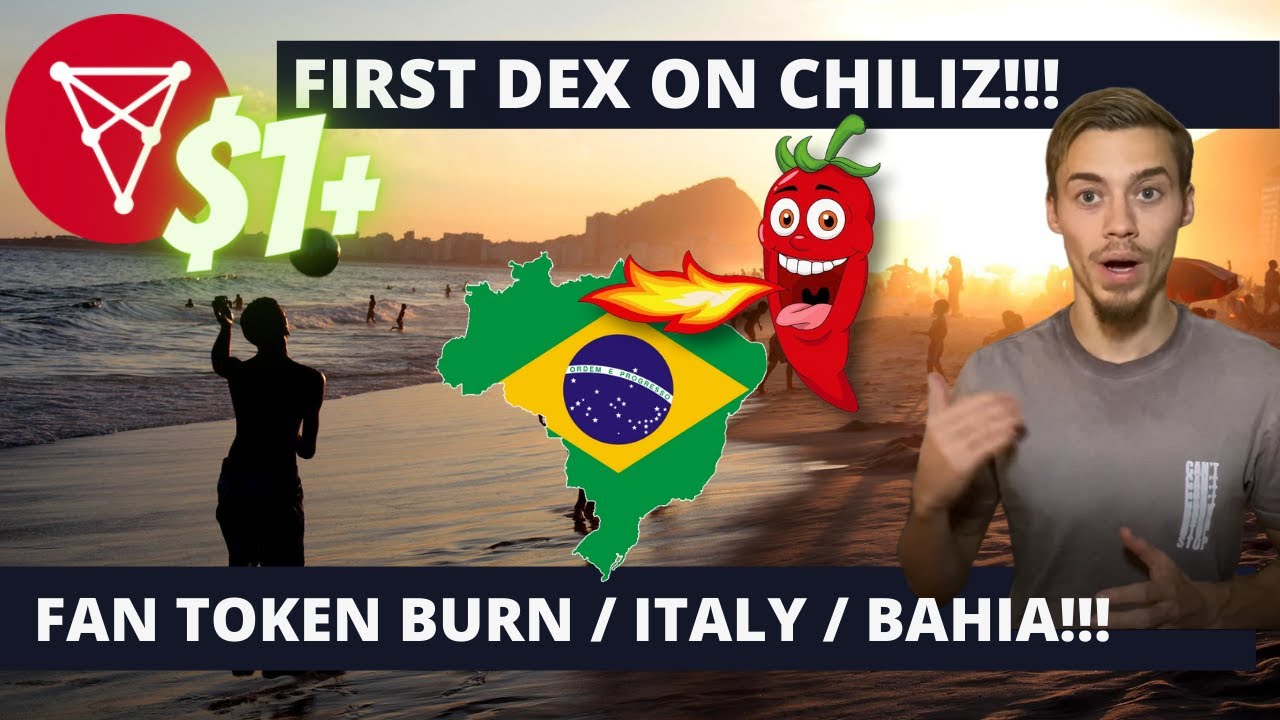 FIRST DEX LAUNCHED ON CHILIZ (CHZ) TOKEN - EXCHANGE, FAN TOKEN BURN, NEW PARTNERSHIP