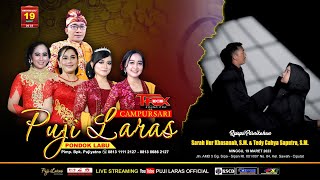 LIVE CAMPURSARI PUJI LARAS - 081311112127 | PERNIKAHAN SARAH & TEDY CAHYA|TRECEX SOUND PRO #MALAM