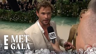 Chris Hemsworth & Wife Elsa Pataky Tap TOM FORD for the Met Gala | E! Insider