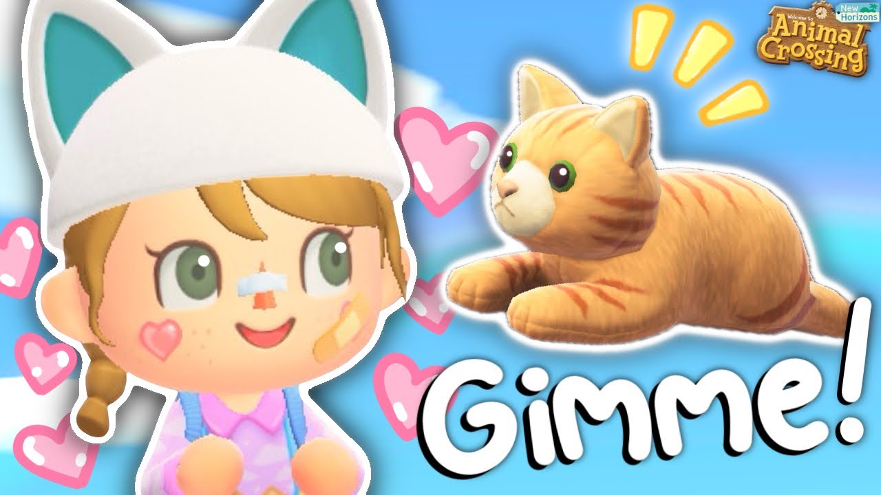 not sleeping until i unlock the NEW CAT PLUSHIES (ACNH 3.0 update!!)