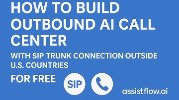 How to Build an AI Call Center with inbound | Outbound Calling – With VAPI and Sip Trunk for free