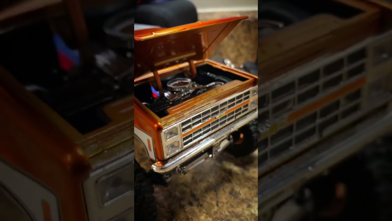 SCX24 body swap with die-cast 1980 Blazer series preview 