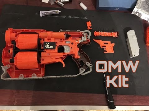 Supercharging a Nerf Flipfury with the OMW Kit.
