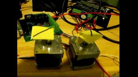 Stepper CNC Software Test (using Mach3)