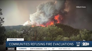 Some communities in New Mexico refusing to evacuate after wildfires Profile