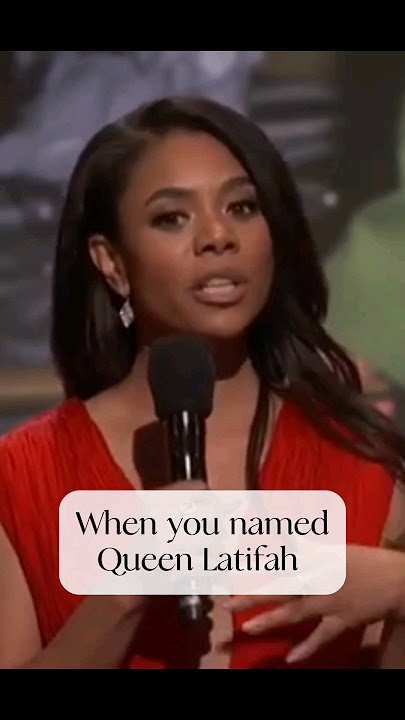 Regina Hall naming Queen Latifah. #reginahall #queenlatifah #abff