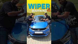 Do NOT Keep Windshield Wipers UP! #cars24