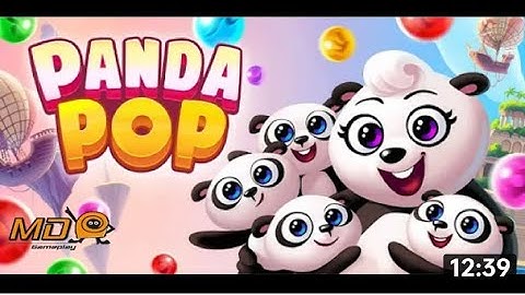 panda Pop! Bubble Shooter Game - Gameplay l0S & Android