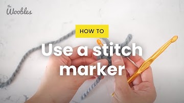 How to use a stitch marker when crocheting in continuous rounds