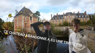 Ce château abandonné a eu une triste fin …