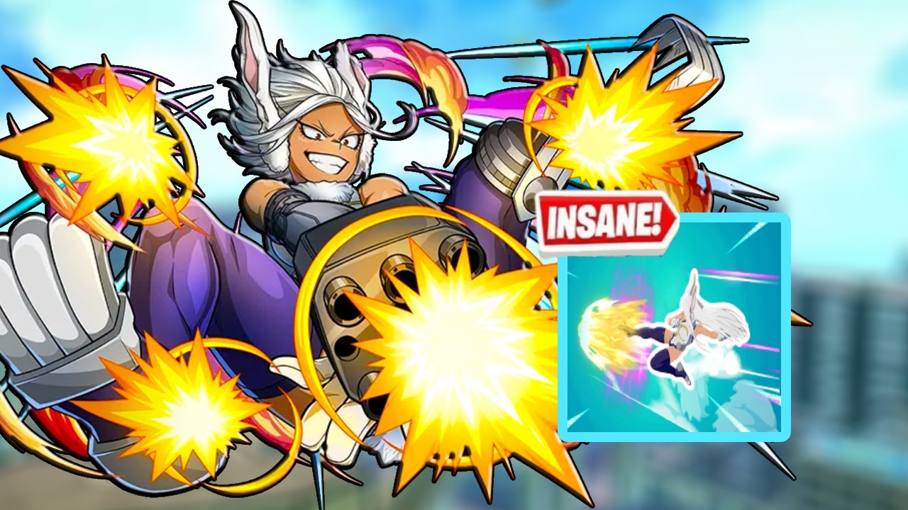High Kill Mirko Ranked Gameplay My Hero Ultra Rumble | MHUR