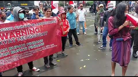 Aliansi Mahasiswa Pinrang Mendesak KPK 22-9-2022