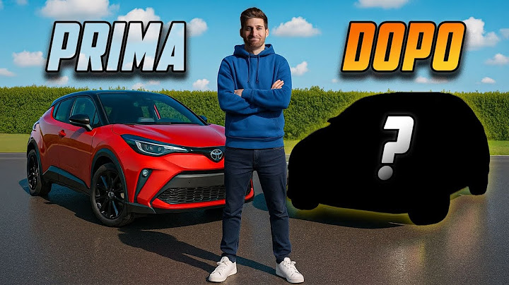 LA MIA NUOVA AUTO