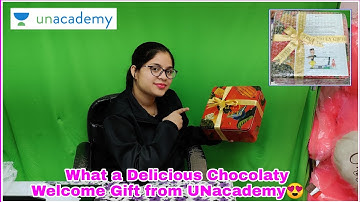 What a Delicious Chocolaty Welcome by @unacademy #7 😍 ll Unboxing ll Special Gift ll DG 🧿