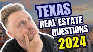 2024 Texas Real Estate Exam Questions