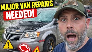We bought a “NEW” Chrysler Town and country Minivan, and it IMMEDIATELY broke!