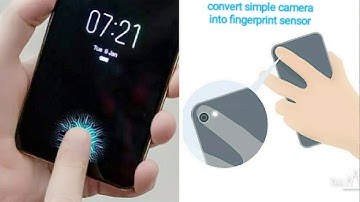 Convert a simple camera into an fingerprint scanner.