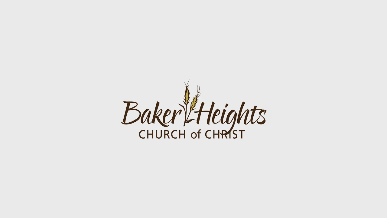 Baker Heights Church of Christ - Abilene, TX Live Stream - YouTube