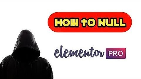 How to null elementor pro 3.0.5 latest version | Bangla Tutorial