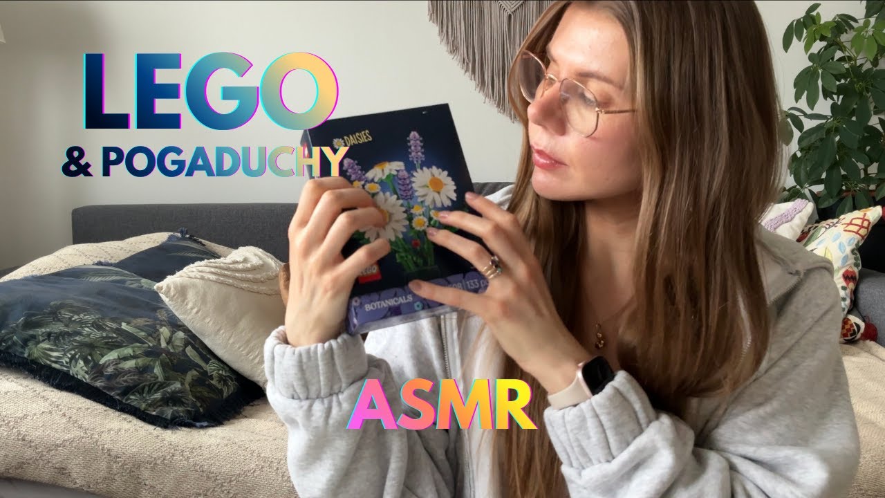 ASMR po polsku | Układanie LEGO Botanicals 🌼 szept 🧩