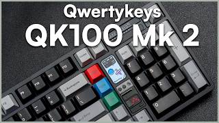 A Quirky and Functional Retro Futuristic Keyboard with a Numpad! | QK100 Mk2 Review