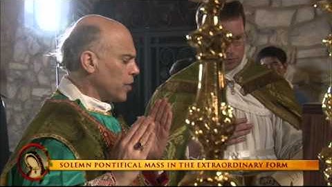Solemn Pontifical High Mass of the Extraordinary Form – Archbishop Salvatore Cordileone