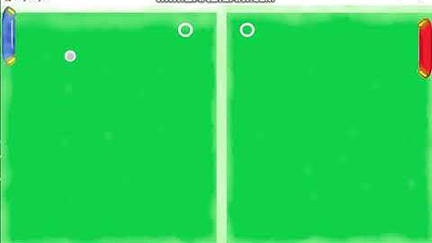 Ping Pong 2D using Pygame