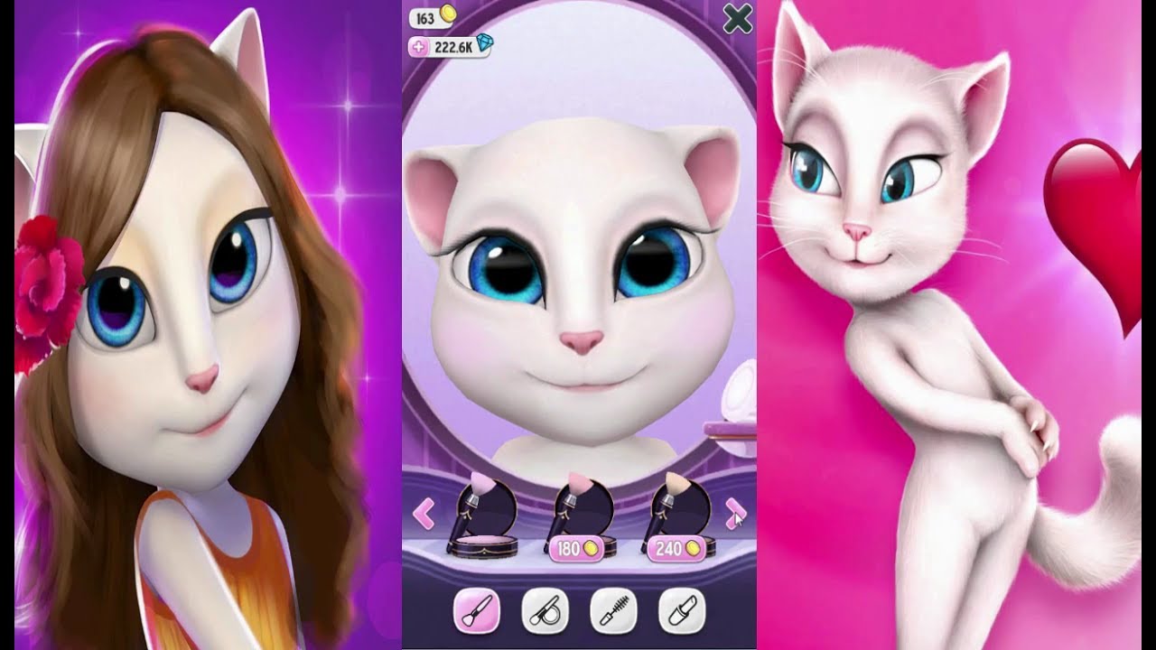 my talking angela outfits