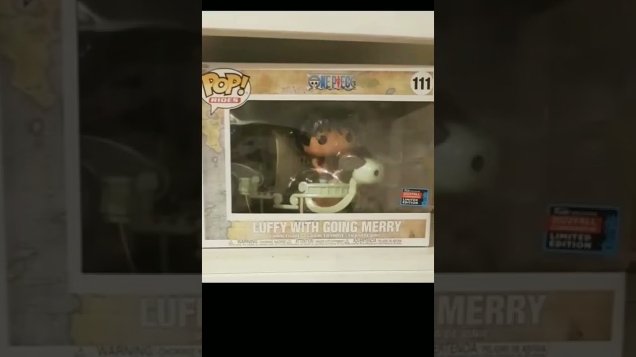 New Luffy with Going Merry Funko Pop One Piece