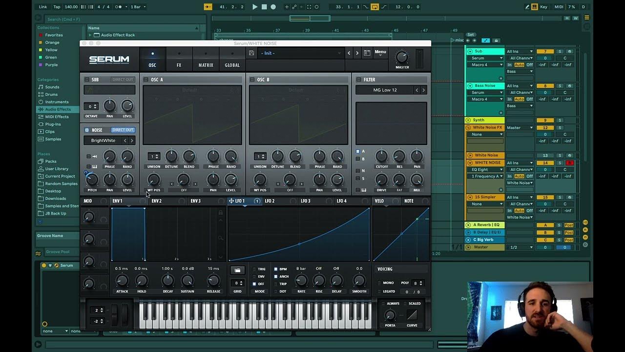 Creating Useful White Noise Risers with Serum YouTube