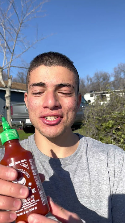 Drinking Hot Sauce Challenge 🥵