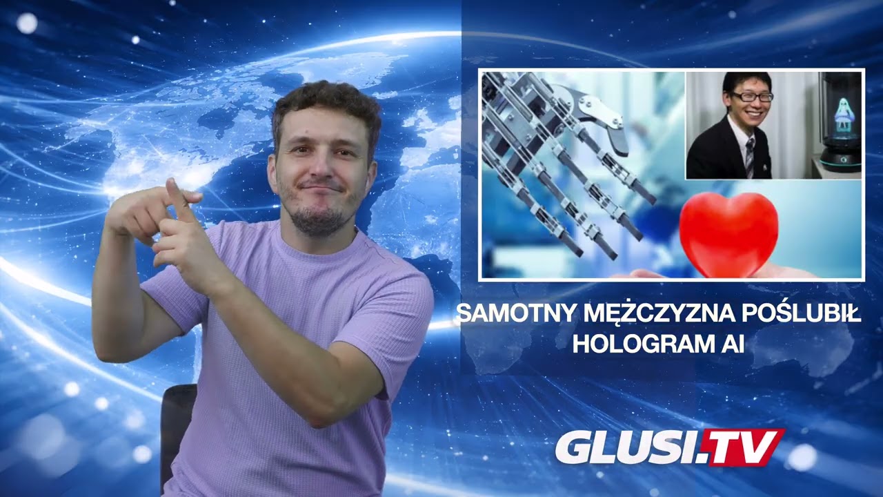 Samotny mężczyzna poślubił hologram AI