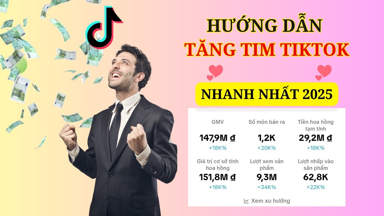 Cách Tăng Tim Video TikTok Miễn Phí Nhanh Nhất 2025 - YouTube