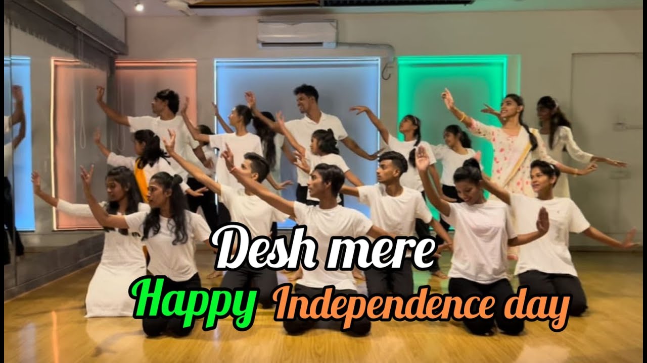 Desh mere | Dance cover | Happy Independence Day | Team Fab1 - YouTube