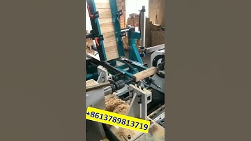 auto feeding cnc wood lathe machine