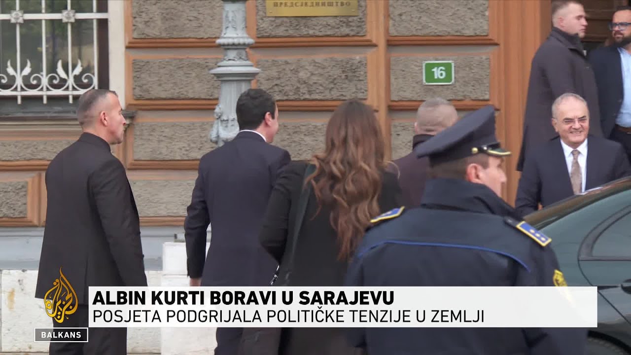 أدى وصول كورتي إلى سراييفو إلى حدوث انقسام بين السياسيين في البوسنة والهرسك