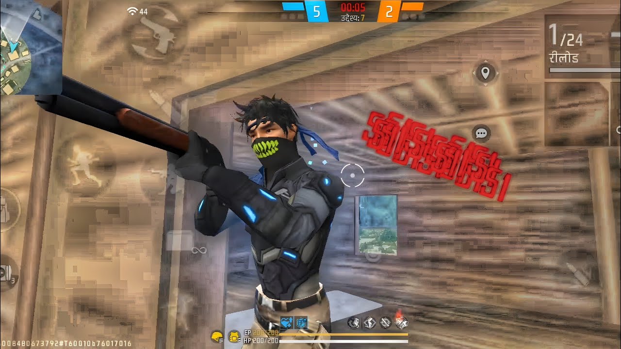 Impossible 🎯 + 24kGoldn - Mood ❤️ (FreeFireighlights) 0.8