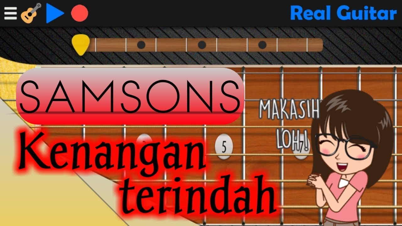SAMSONS - Kenangan terindah cover ( REAL GUITAR ) - YouTube