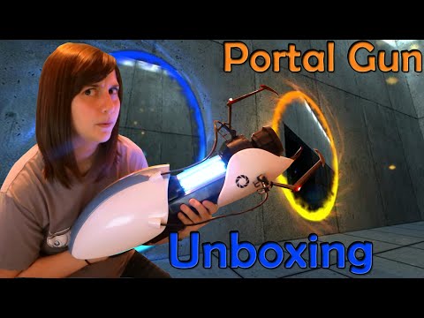 REAL LIFE PORTAL GUN - Limited Edition Portal Gun Unboxing (ThinkGeek)