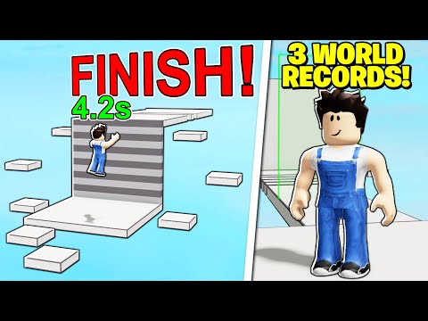 I GOT 3 WORLD RECORDS IN TIME TRIAL OBBIES! Roblox