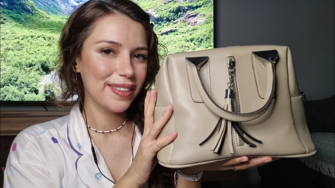 TÜRKÇE ASMR / ÇANTAMDA NE VAR? SOHBET VE TIKIRTILAR