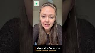 Mensaje de apoyo a la ROSS de Alexandra Conunova