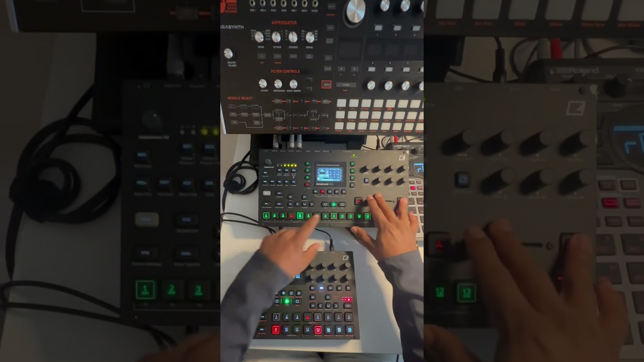Syntakt: I tried EZBOT’s Octatrack Performance template