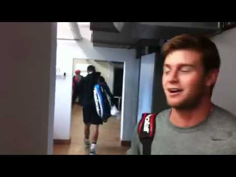 Backstage mit Christopher Kas - Ryan Harrison