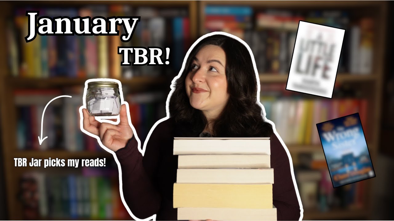 New Year, New Reads | TBR Prompt Jar picks My January TBR 📚🧣🫙