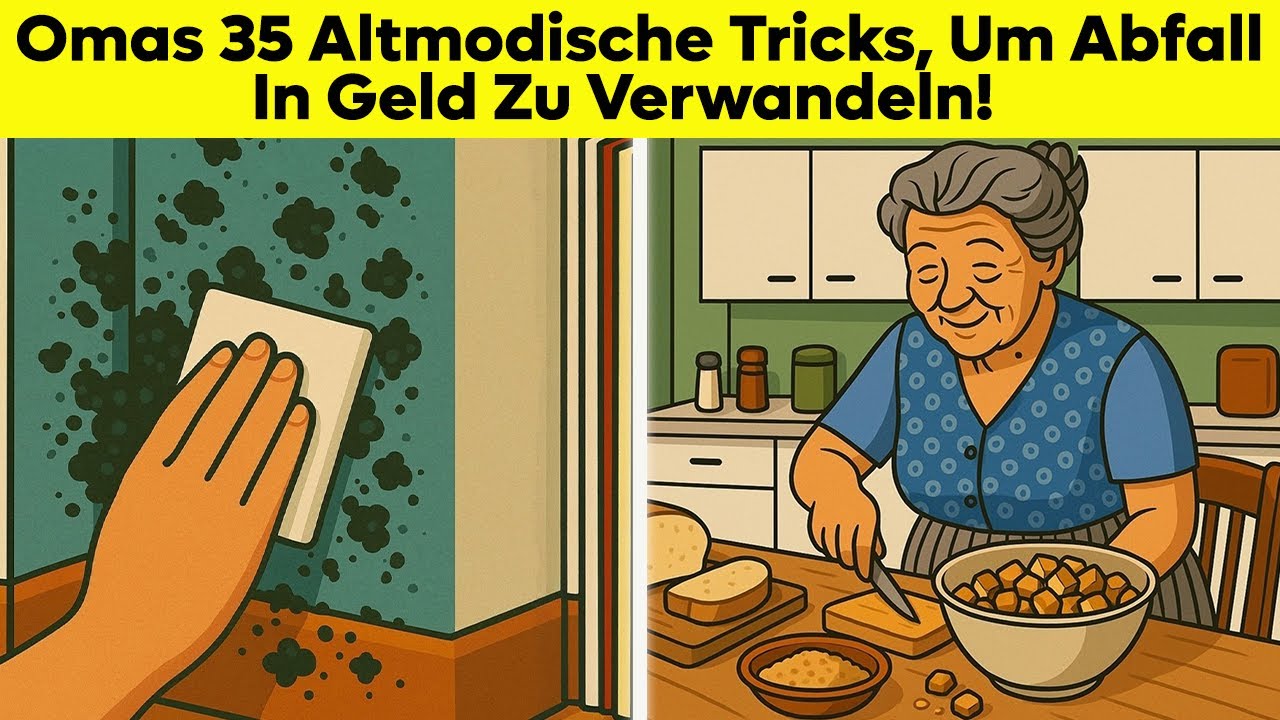 Omas 35 Altmodische Tricks, Um Abfall In Geld Zu Verwandeln!
